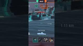 WOWSB Sinking an OP aircraft carrier early w/o being detected PRICELESS #worldofwarshipsblitz #@