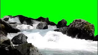 Waterfall Green Screen HD 1080p Video Backgrounds Video #intecsols