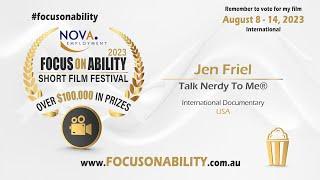 Jen Friel - Talk Nerdy To Me®