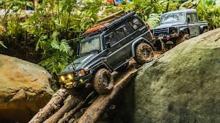 Rc Crawler, 1/10 Scale Rc Group Challenging the River of Rocks | Rc Cars Off Road