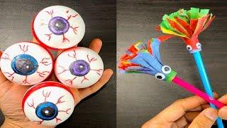 Easy DIY Crafts Ideas For Halloween Decorations You Can Do  At Home In Less Than Five Minutes!!