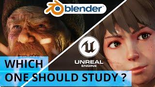 Blender Vs Unreal Engine:  Which is  Better for 3D Modelling and Animation