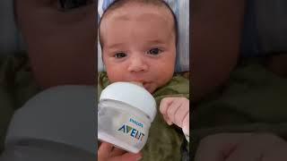 Anti colic feeder for newborns|Phillips Avient anti-colic feeder|cute baby feeding|