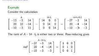 Eigenvalues and Eigenvectors: Part 2/4 "Eigenvalues"