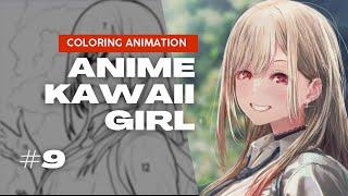 Color Time - Anime Kawaii Eps 9 | #shorts #colortime #anime #animekawaii #kawaiigirl #kawaii #short