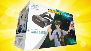 HEROMASK Virtual Reality Headset Learn Math and Learn Different Languages! Tubey Toys