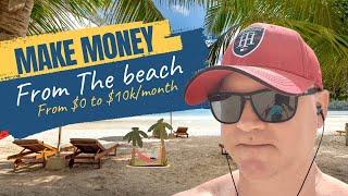 Making money from the beach with Gena Babak - affiliate marketing for beginners 2023