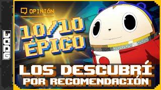 10 VIDEOJUEGOS que ME RECOMENDARON... Y acabé TOTALMENTE ENGANCHADO