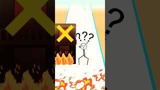 Through the wall rescue stickman funny gameplay #shorts #runnow #stickmanfun #stickmanrun #funnygame