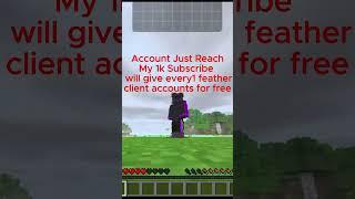 #featherclient #minecraft #viralvideo #trending #ytsupport #viralvideos #gamster