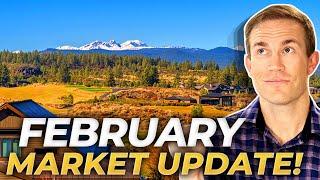 FEBRUARY MARKET UPDATE 2024: Bend Oregon Real Estate | Moving To Bend Oregon | Redmond Oregon Homes