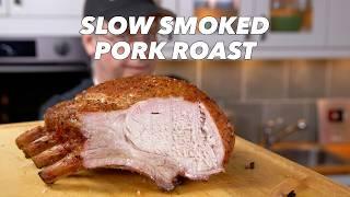 Juiciest Slow Smoked Pork Roast!!!