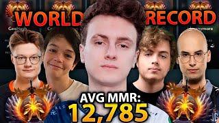 MIRACLE vs Satanic in 12,785 Average MMR NEW World Highest RECORD