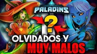 7 CAMPEONES MAS OLVIDADOS de PALADINS en 2024| Paladins Campeones - ZodiacFrank