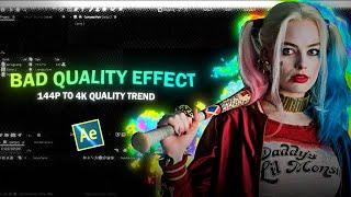 bad quality tutorial [ tiktok trend ]  ;after effects