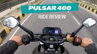 Bajaj Pulsar NS 400 Ride Review | कैसी है चलने में