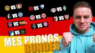  MES PRONOSTICS BUNDESLIGA 16EME JOURNEE  ! Bayern Munich - Leipzig / Wolfsburg - Dortmund