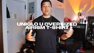 Uniqlo U Oversized Airism T-Shirt