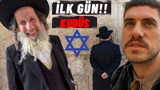 Yahudi Devleti İsrail'de İlk Günüm!!( Kudüs Ağlama Duvarı)-136