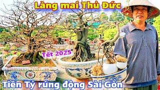 Làng Mai Thủ Đức Tết 2025 "Sài Gòn Dậy Sóng Mai Khủng