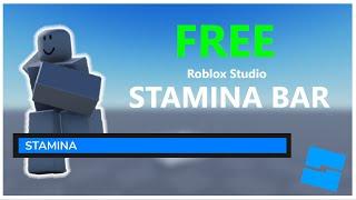 [ FREE ] Stamina Bar GUI | Roblox Studio