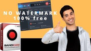 How to used Bandicam Screen RecorderFree/Use BandicamScreen Recorder Without Watermark 100% working.