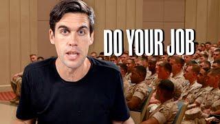 The Stoic Art Of Not Panicking | Ryan Holiday Speaks To The U.S. Marine Corps