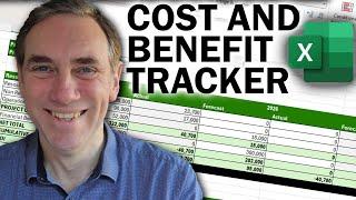 Project Cost and Benefit Tracker with Excel