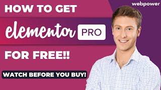 How to get Elementor Pro for FREE in 2024 with WebPower