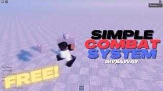 Simple Fist Combat System Giveaway [FREE] | Roblox Studio
