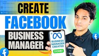 How To Create Facebook Business Manager Account | Meta Business Account 2024 | #1
