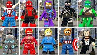 All Mods Characters in LEGO Marvel Super Heroes 2