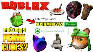  *Nuevos* PROMOCODES de ROBLOX para SEPTIEMBRE 2021? ⭐ (Promo Codes Pendientes)