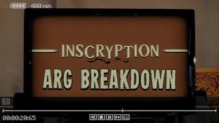 The Inscryption ARG: What is the K̵̘̈́a̵̛̮ŕ̵̩n̴̆͜ó̸̗f̴̻̀f̷̞̃ě̶̻l̷̩̍ ̶͈̒C̷̢̍ō̸͖d̶̗̂è̵̲?