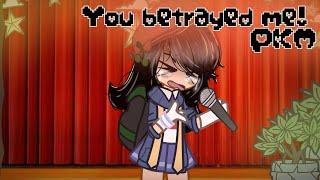  you betrayed me! meme  || gacha club || Girl Ash AU • PKM ||