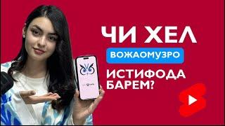 ВОЖАОМӮЗро чихел истифода барем?