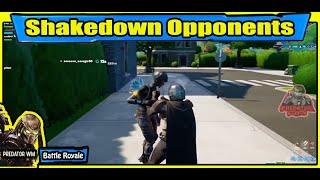 Shakedown Opponents / Easy way to do it faster / Fortnite Challenges