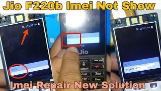 Jio F220b Imei Not Show | Jio Imei Repair 100% Problem Solution