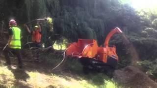 JENSEN A540 Tracked Chipper- ALFA Contracts NZ Ltd.