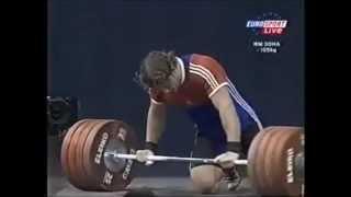 Dmitry Klokov at 2005 World Weightlifting Championship