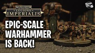 Epic-Scale Warhammer is Back! Legions Imperialis Coming August 2023!