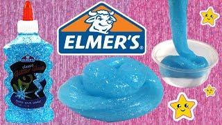 Elmer's slime blue glitter glue