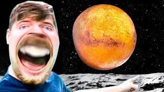MrBeast Crashes into Mars