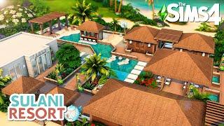 Sulani Spa & Pool Resort  The Sims 4 Speed Build | No CC