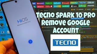 Tecno Spark 10 Pro (KI7) FRP Bypass | FRP Unlock Tecno SPARK Go 2023 | UnlockTool One Click!