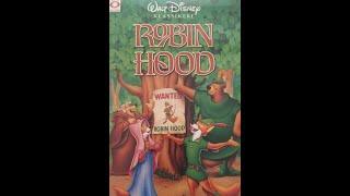 Opening To Disney's Robin Hood VHS - Norwegian/Norsk