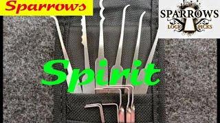 (1020) Review: Sparrows SPIRIT Lock Pick Set