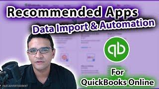 QuickBooks integrated apps for Data Import and Automation