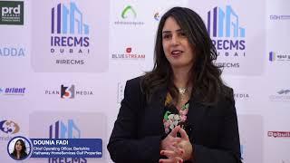 IRECMS Dubai 2021 | Dounia Fadi -  Berkshire Hathaway HomeServices Gulf Properties