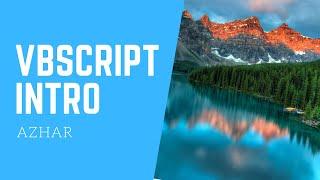 VBScript Part 1 -  Features Advantages Disadvantages - vbscript Introduction